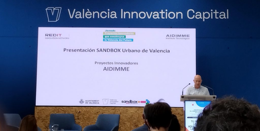 AIDIMME participó en SandBox con propuestas innovadoras para la reducción del impacto térmico en las ciudades, edificaciones con tecnologías 3D, y movilidad autónoma para sillas de ruedas