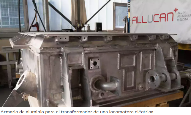 ALLUCAN AG Optimiza la soldadura de aluminio para la industria ferroviaria