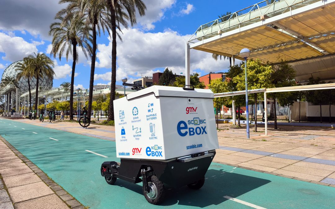 GMV y Scoobic cambian las reglas del reparto urbano con el nuevo vehículo eléctrico y autónomo