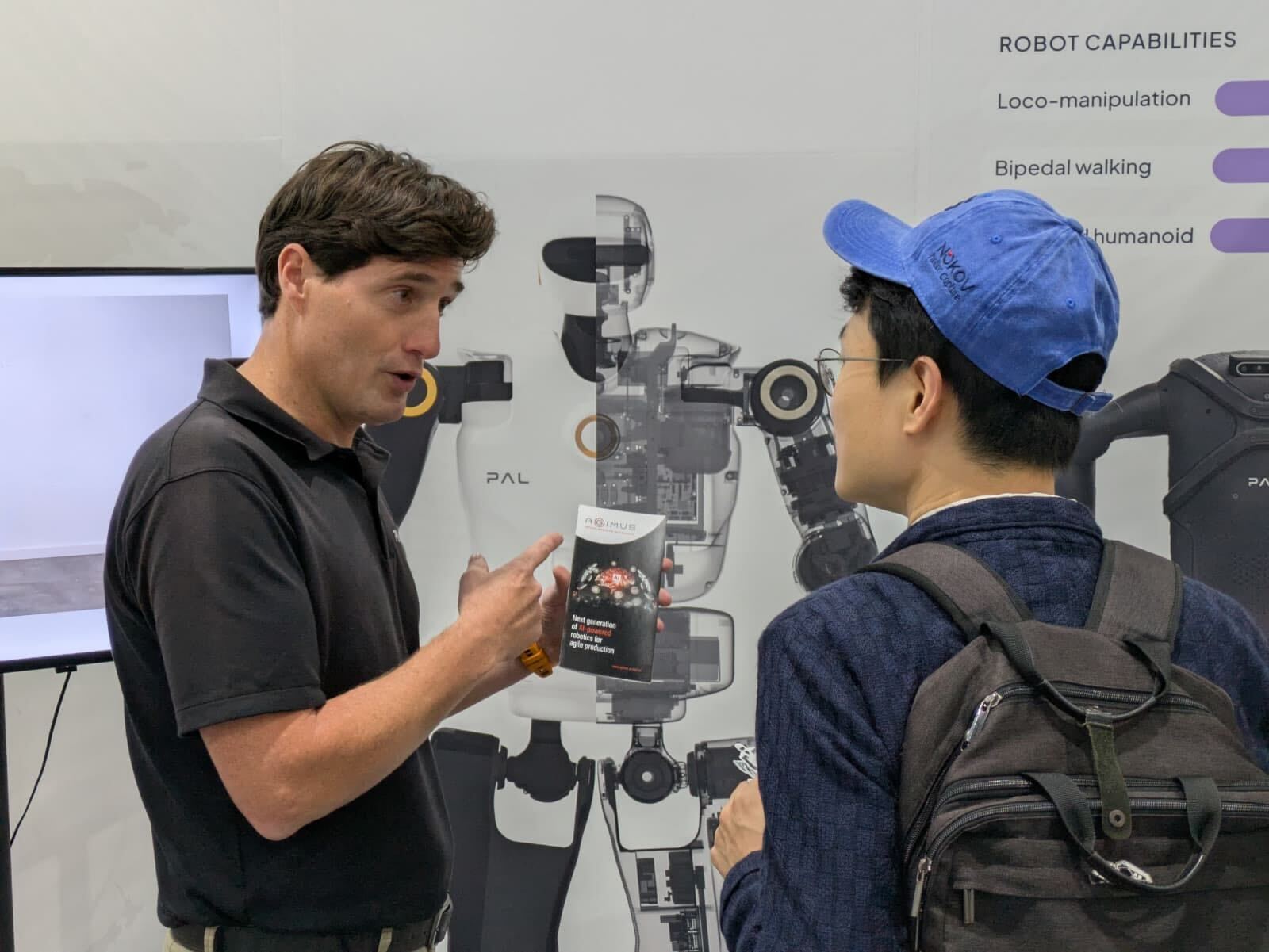 Showcasing the future of human-robot interaction in china