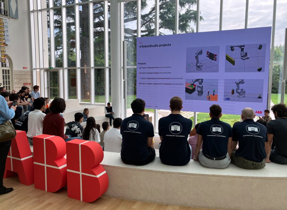 ABB ROBOTICS busca al mejor talento joven en robótica para representar a España en la competición de la ABB ROBOTSTUDIO CUP 2026