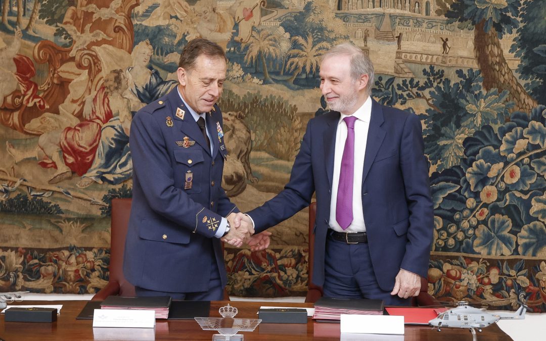 El Ejército del Aire y del Espacio y GMV acuerdan la instalación de una antena para el seguimiento de satélites