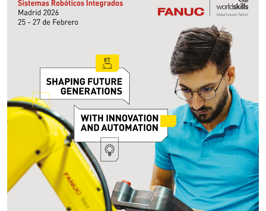FANUC refuerza su compromiso con la formación en SpainSkills 2026