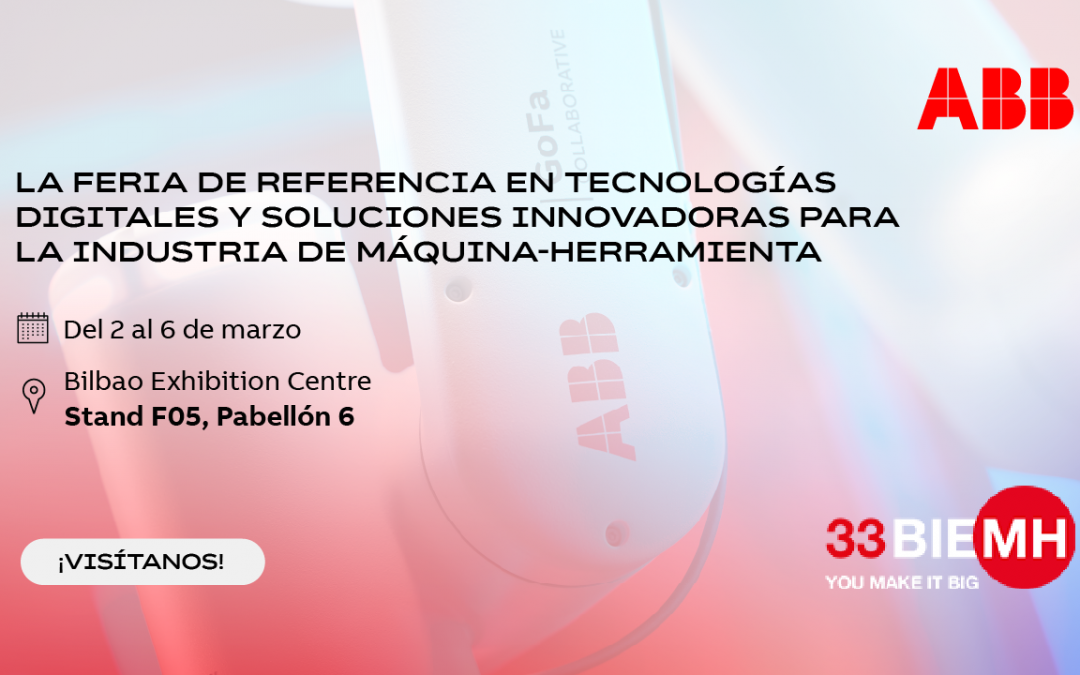 ABB Robotics presenta en BIEMH 2026 lo último en tecnología robótica impulsada por IA para transformar la industria de máquina-herramienta