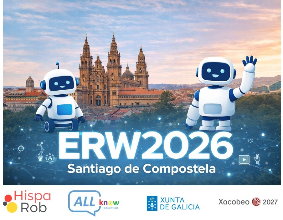 Santiago de Compostela acogerá la Jornada Anual de HispaRob en el marco de la European Robotics Week 2026