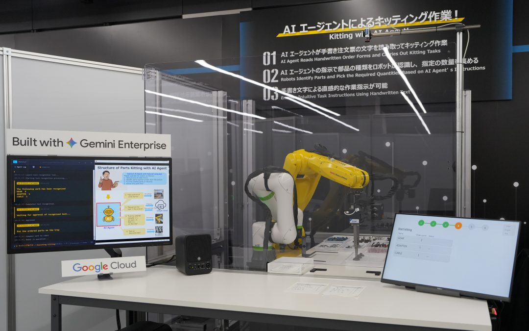 FANUC acelera la innovación en IA Física mediante su colaboración con Google. Un agente de IA impulsado por tecnología Google permite operar robots de forma autónoma