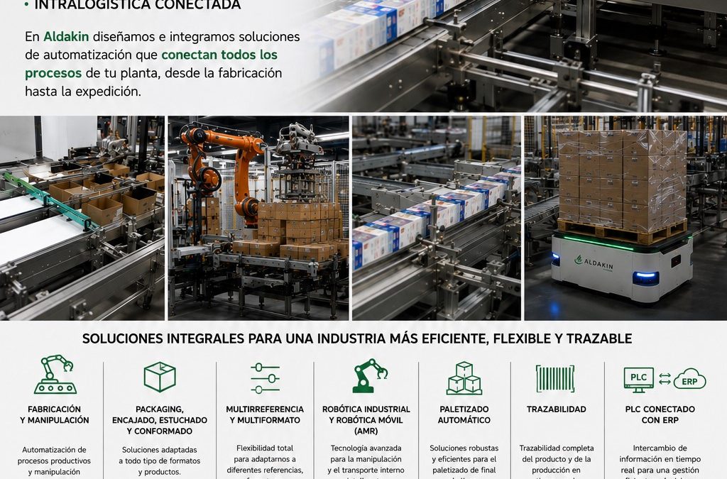 Aldakin Automation: conectamos el flujo de materiales de la fábrica