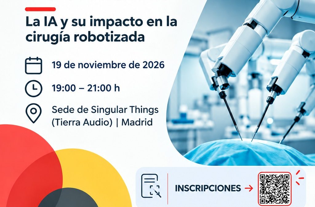 HispaRob TechTalks abordará el impacto de la IA en la cirugía robotizada