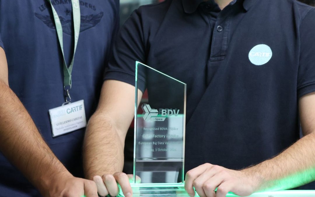 CARTIFactory obtiene el sello Silver de BDVA i-Spaces y refuerza su papel en la innovación industrial europea